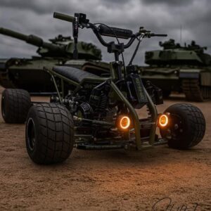 Army Green Electric Quad
