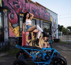 Blue Ghost Gas Mini Quad